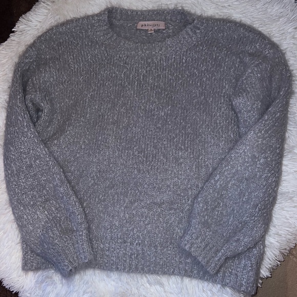 Philosophy Fuzzy Sweater - Picture 4 of 7